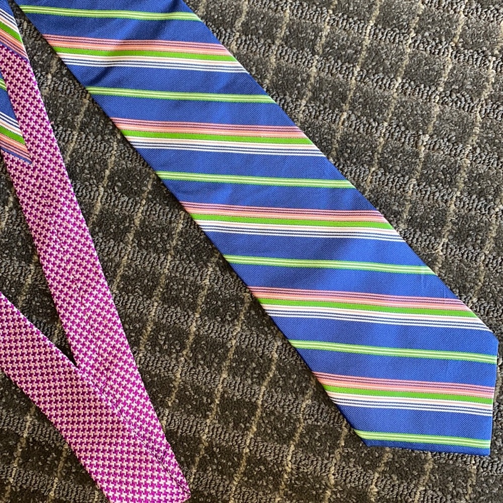 Striped Tommy Hilfiger tie